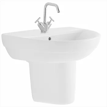 Selnova3 semicolonna per lavabo bianco lucido codice prod: 56160000 product photo Default L2