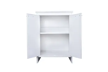 Composizione mobile bagno lavatoio resina + base doppia + pensile doppio con colonna + specchio product photo Foto3 L2