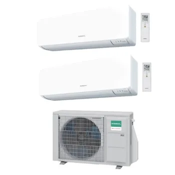 Condizionatore dualsplit 12000 + 12000 btu wifi inverter serie KMCG codice prod: ASHH12(2)KMCG AOHG18KBTA2 product photo Default L2