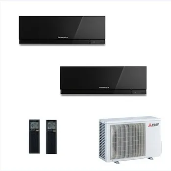 Condizionatore dualsplit serie Kirigamine Zen 7000+9000 btu codice prod: MSZ-EF22(25)VGKB MXZ-2F33VF3 product photo Default L2