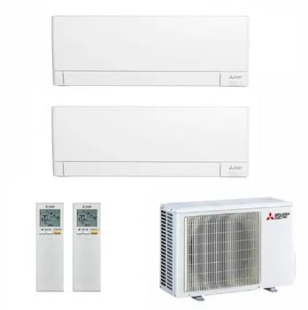 MITSUBISHI PLUS Condizionatore dualsplit inverter  15000+ 18000 BTU WI-FI PLUS codice prod: MSZ-AY42(50)VGKP MXZ-3F54VF4 product photo Default L2