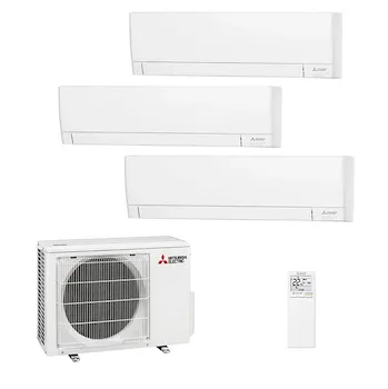 Plus condizionatore trialsplit  12000+12000+18000 btu Wi-Fi codice prod: MSZ-AY35(2)50VGKP MXZ-4F72VF4 product photo Foto1 L2