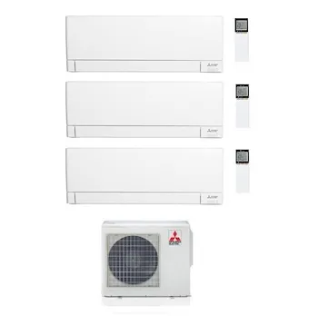 Plus condizionatore trialsplit  9000+9000+12000 btu Wi-Fi codice prod: MSZ-AY25(2)35VGKP MXZ-3F54VF4 product photo Default L2