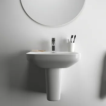 I.life A lavabo da 50 cm + semicolonna codice prod: T451301 T451901 product photo Foto2 L2
