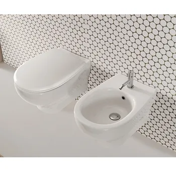 Grace wc+bidet+sedile rallentato sospesi bianco lucido codice prod: GRS03BI+GRS10BI+GR022B product photo Default L2