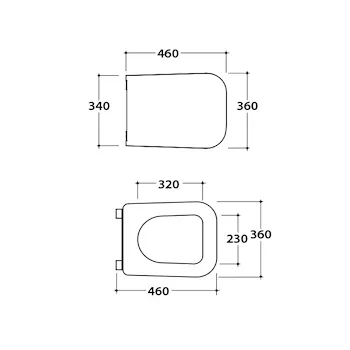 Stone wc+bidet+sedile rallentato sospesi bianco lucido codice prod: STS06BI ST020BI STS09BI product photo Foto2 L2