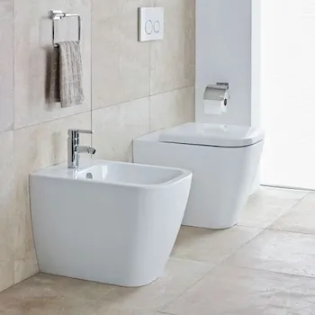 Serie happy d.2 a pavimento wc 2159090000+ bidet 2267100000+ sedile a chiusura rallentata 0064590000 product photo Default L2