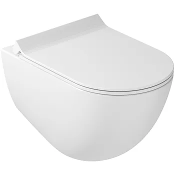 Dream wc+bidet+sedile rallentato sospesi bianco lucido product photo Foto1 L2