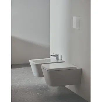 Blend cube wc a terra aquablade® t368801  + bidet t368701  + sedile bianco t392601 codice prod: T368801+T368701+T392601 product photo Default L2