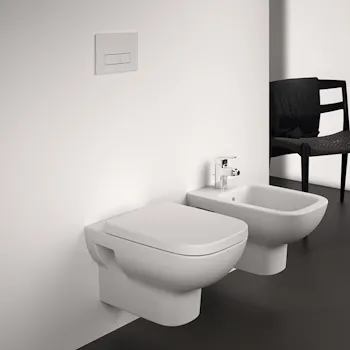 I.Life A wc+bidet+sedile sospesi bianco lucido codice prod: T468001+T468101+T481201 product photo Default L2