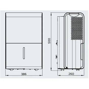 Deos 30 deumidificatore portatile 30 litri codice prod: 3381357 product photo Foto1 L2