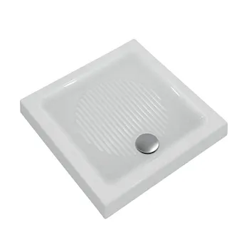 Connect piatto doccia 80x80 bianco lucido in ceramica codice prod: T266001 product photo Default L2