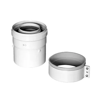 Kit adattatore scarico verticale coassiale con diametro 60/100 codice prod: KHG71410191 product photo Default L2