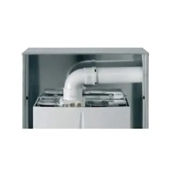 Kit di scarico orizzontale tiraggio forzato con diametro 80 da 0,5?m codice prod: 3.016365 product photo Default L2