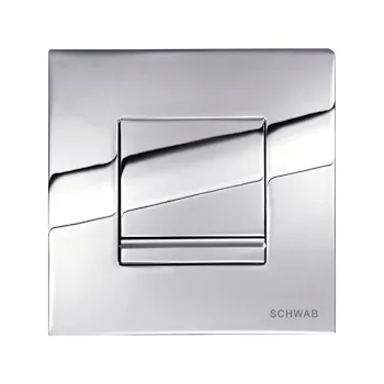 Placca Arte cromo lucido + Cassetta wc sospeso duplo 380 premium codice prod: 4060415551 4060452506 product photo Foto1 L2