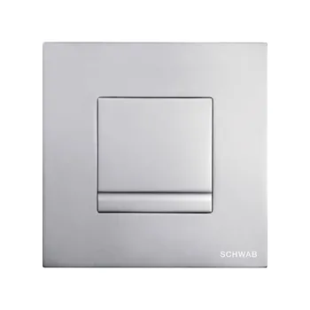 Placca Arte Metall mono cromo opaco  + Cassetta wc sospeso duplo 380 premium codice prod: 4060414131 4060452506 product photo Foto1 L2