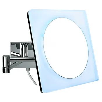 Specchio ingranditore 3x a parete con led incorporato codice prod: B97560CR product photo Default L2