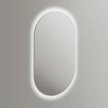 Anthony specchio filo lucido 50x90 sagomato reversibile con led codice prod: 000034000000000 product photo Foto1 L2