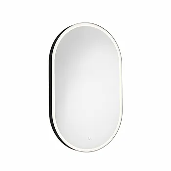 Franz specchio ovale con led e bordo sabbiato 50x90 codice prod: 000030581400000 product photo Default L2
