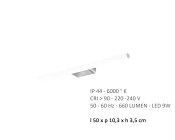 Kos lampada led da 9 W 50 cm codice prod: 0000D0431350001 product photo Foto1 L2