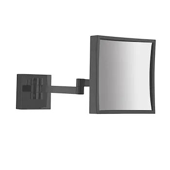 Maya specchio ingranditore 5x quadrato nero opaco codice prod: 000021131400000 product photo Default L2