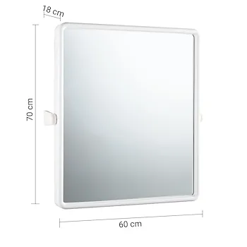 SICURA specchio basculante 60X70 bianco codice prod: 000048000200000 product photo Foto1 L2