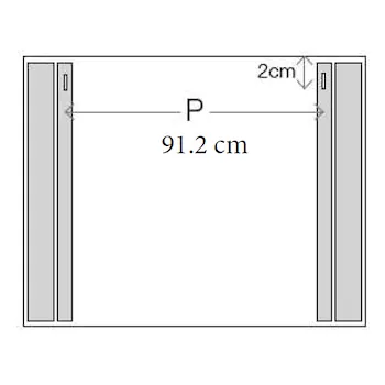 Comfort line led lc0319 specchio lunghezza 105 altezza 70 illuminazione laterale codice prod: LC0319 product photo Foto1 L2