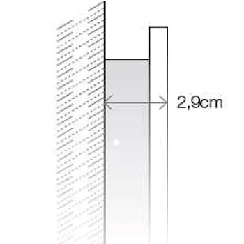 Comfort line led lc0319 specchio lunghezza 105 altezza 70 illuminazione laterale codice prod: LC0319 product photo Foto2 L2