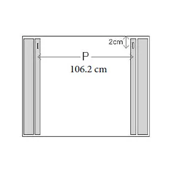Comfort Line led specchio 60x120 led laterale codice prod: LC0321 product photo Foto2 L2