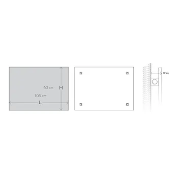 Filo Lucido specchio 60x105 codice prod: 45593 product photo Foto1 L2