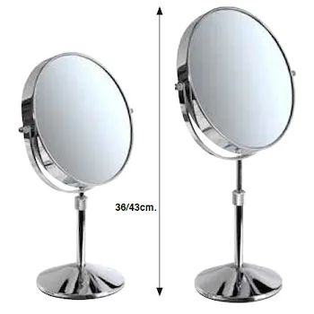 Kin specchio ingranditore x3 estendibile cromato codice prod: K603KK-3 product photo Foto1 L2