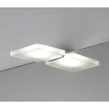 Lampada led 10,7 cm quadrata luce metacrilato codice prod: 7905 product photo Default L2