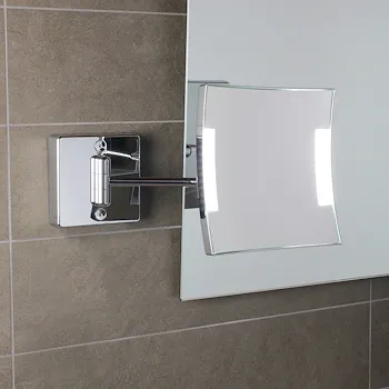 Quadrolo Led specchio braccio singolo ingranditore x3 codice prod: C60/1BA-3 product photo Foto1 L2