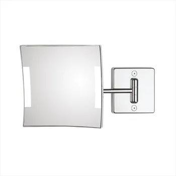 Quadrolo Led specchio ingranditore x3 quadrato cromato codice prod: C60/1KK3 product photo Default L2
