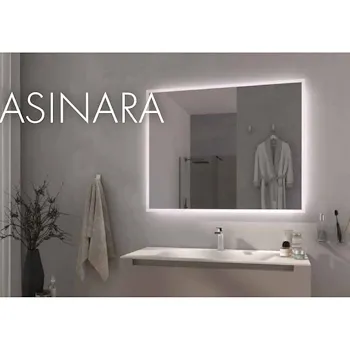 Specchio Led L100 H60 3000 K serie Asinara codice prod: L46025/CA product photo Default L2