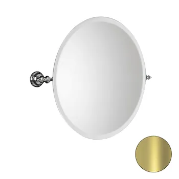 Elite specchio orientabile Ø50 cm oro codice prod: 000EL0116 product photo Default L2
