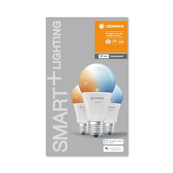 Set 3 lampadine Smart+ Wifi Classic A 100 tw e27 codice prod: SMT485853WF3 product photo Foto3 L2
