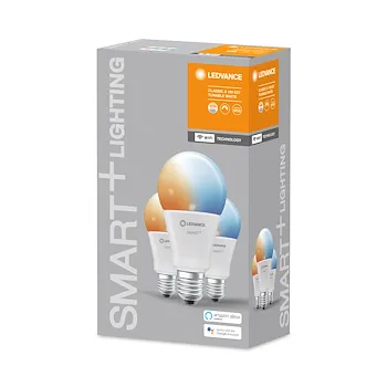 Set 3 lampadine Smart+ Wifi Classic A 100 tw e27 codice prod: SMT485853WF3 product photo Foto4 L2
