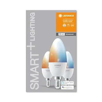 Set 3 lampadine Smart+ Wifi Classic B 40 tw e14 codice prod: SMT485914WF3 product photo Foto3 L2