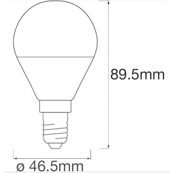 Set 3 lampadine Smart+ Wifi Classic P 40 dim ww e1W codice prod: SMT485952WF3 product photo Foto5 L2