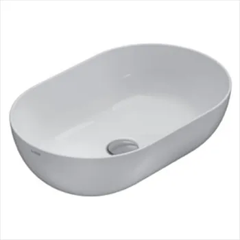 T-Edge lavabo da appoggio 54x37 bianco lucido codice prod: B6O54BO product photo Default L2