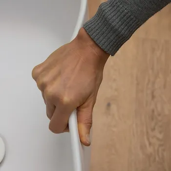 Bounce lavabo a incasso 56x35 poliuretano morbido nero codice prod: evlaboun product photo Foto2 L2