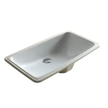 Denise lavabo a incasso sottopiano 71x37 bianco lucido codice prod: 2036 product photo Default L2