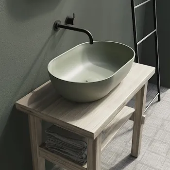 Dream lavabo da appoggio 60x38 bianco lucido codice prod: 7308 product photo Foto2 L2