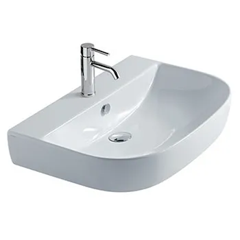 M2 lavabo sospeso o a colonna 70x48 bianco lucido monoforo codice prod: 5206 product photo Default L2