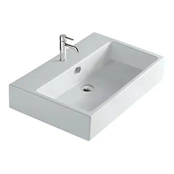 Plus Design lavabo 60x48 bianco lucido monoforo codice prod: 6102 product photo Default L2
