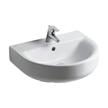 Connect arc lavabo 1 foro 70x46 bianco lucido codice prod: E774001 product photo Default L2