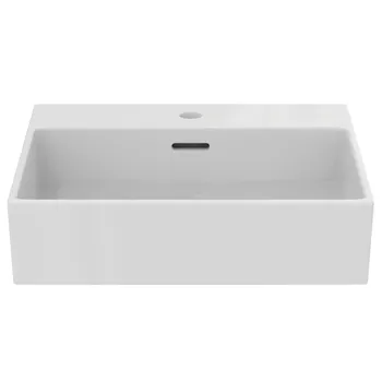 Extra lavabo da appoggio con foro troppopieno 50X45 bianco codice prod: T372601 product photo Foto1 L2