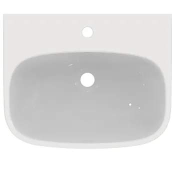 I.Life A lavabo da appoggio 55x18 bianco lucido codice prod: T451201 product photo Foto1 L2