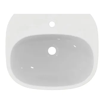 Tesi design lavabo 1 foro 60X48 bianco sospeso codice prod: T352201 product photo Foto2 L2